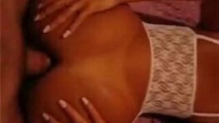 Sexy wife gets her asshole rammed doggystyle porn video